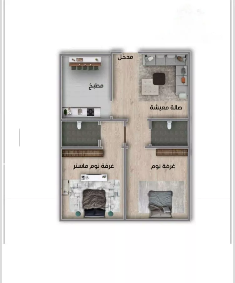 شقة للبيع في شارع العكرش, حي النزهة, مدينة جدة, منطقة مكة المكرمة صورة 3