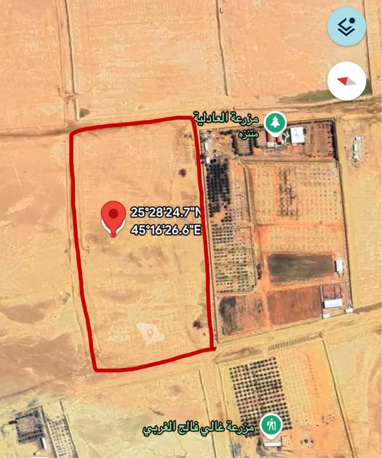 أرض للبيع في شارع لا يوجد, حي هجرة الجوفان, مدينة هجرة الجوفان, منطقة الرياض 2
