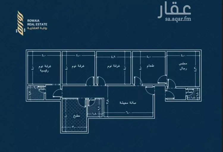 شقة للبيع في شارع عمر بن ابي بكر, حي الريان, مدينة جدة, منطقة مكة المكرمة صورة 2