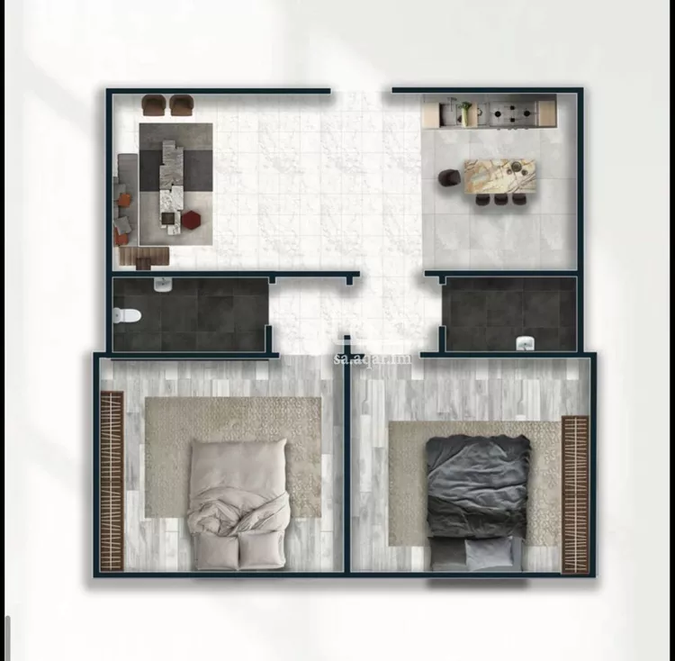 شقة للبيع في شارع ظيبان بن عماره, حي النزهة, مدينة جدة, منطقة مكة المكرمة صورة 2