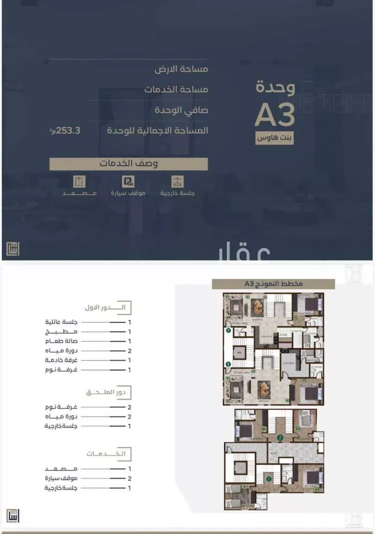 دور للبيع في شارع أحمد بن محمد بن الضياء, حي العارض, مدينة الرياض, منطقة الرياض صورة 3