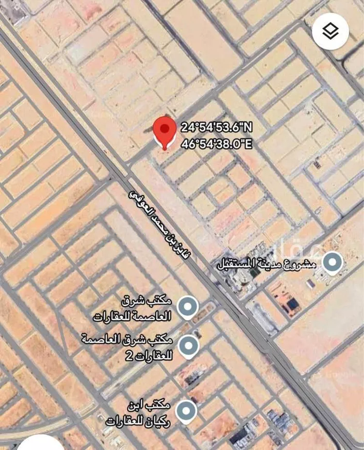 أرض للبيع في شارع محمد كامل القصاب ، حي الشرق ، الرياض ، منطقة الرياض صورة 2