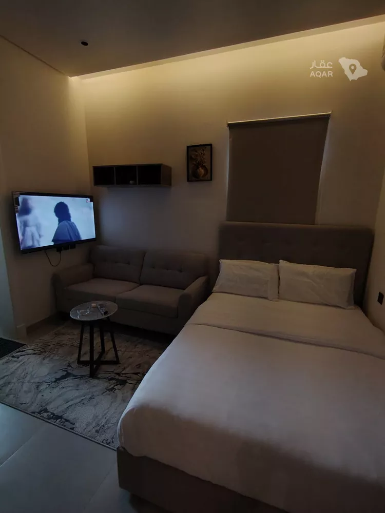 استوديو للإيجار في شارع أبي البركات الأنصاري, حي الضباط, مدينة الرياض, منطقة الرياض 2