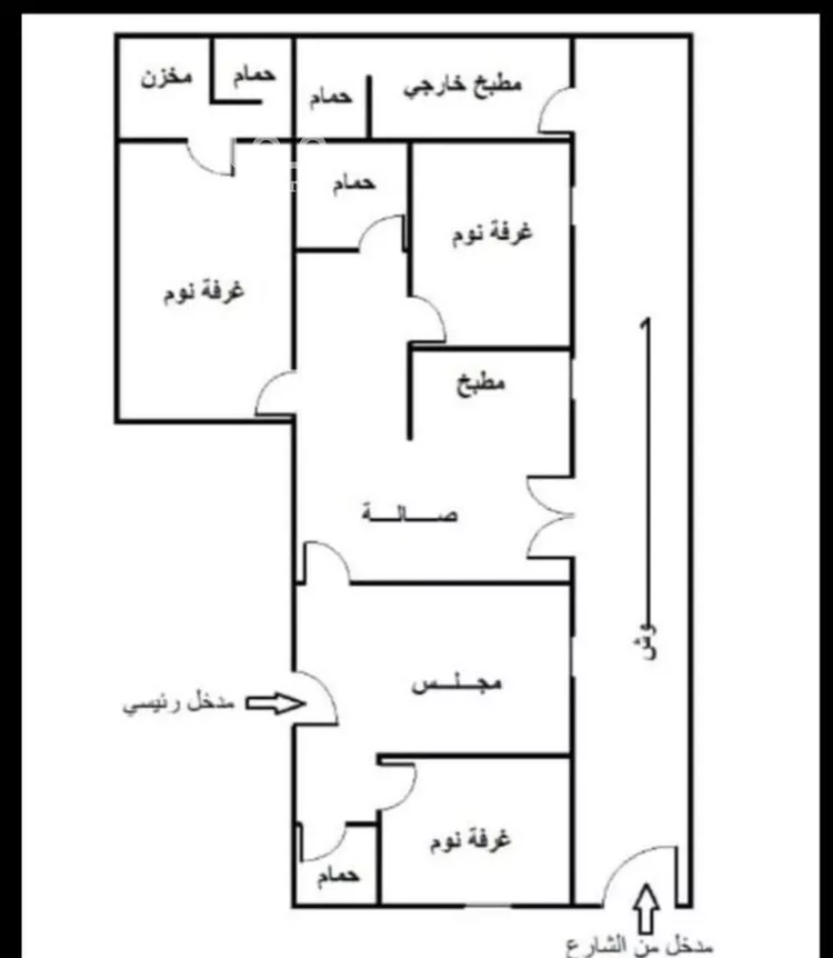 شقة للإيجار في شارع دمياط الجديده, حي قرطبة, مدينة الرياض, منطقة الرياض صورة 3