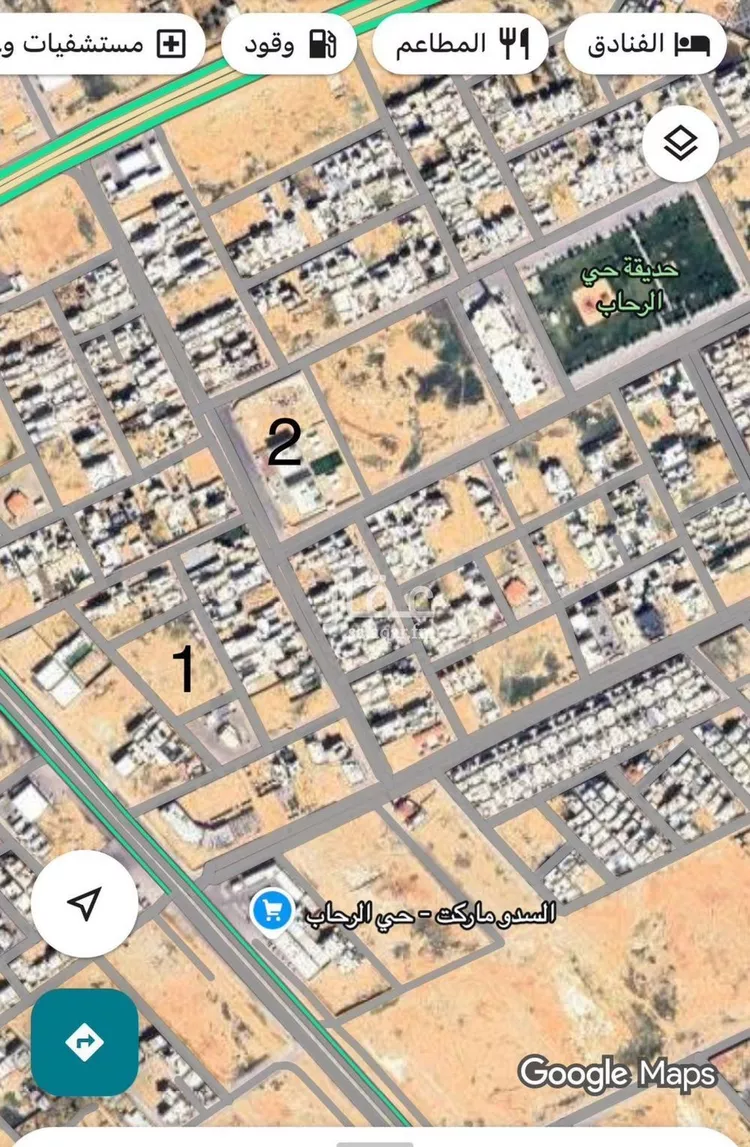 أرض للبيع في شارع الدغيبيه, حي الرحاب, مدينة بريده, منطقة القصيم