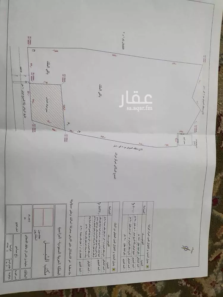 Land for Sale in Al Muzahimiyah Al GhatGhat