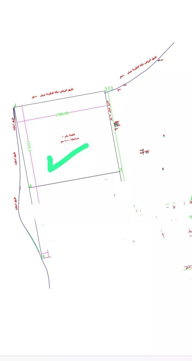 أرض للبيع في حي مزارع ذويبان, مدينة مزارع ذويبان, منطقة الرياض