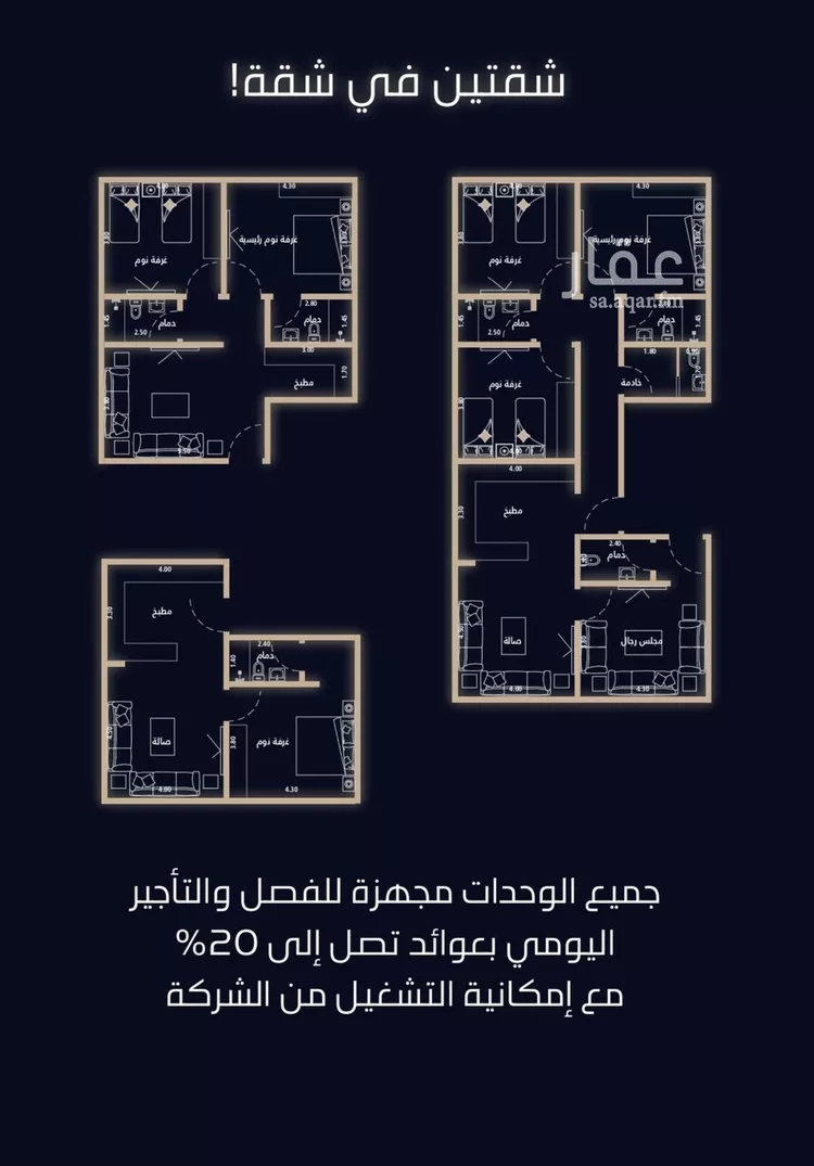 شقة للبيع في شارع الميزانيه, حي العزيزية, مدينة جدة, منطقة مكة المكرمة صورة 2