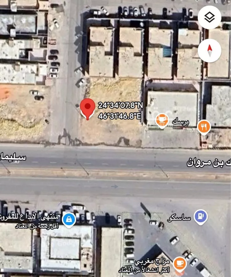 أرض للإيجار في شارع سليمان بن عبدالملك بن مروان, حي طويق, مدينة الرياض, منطقة الرياض صورة 2