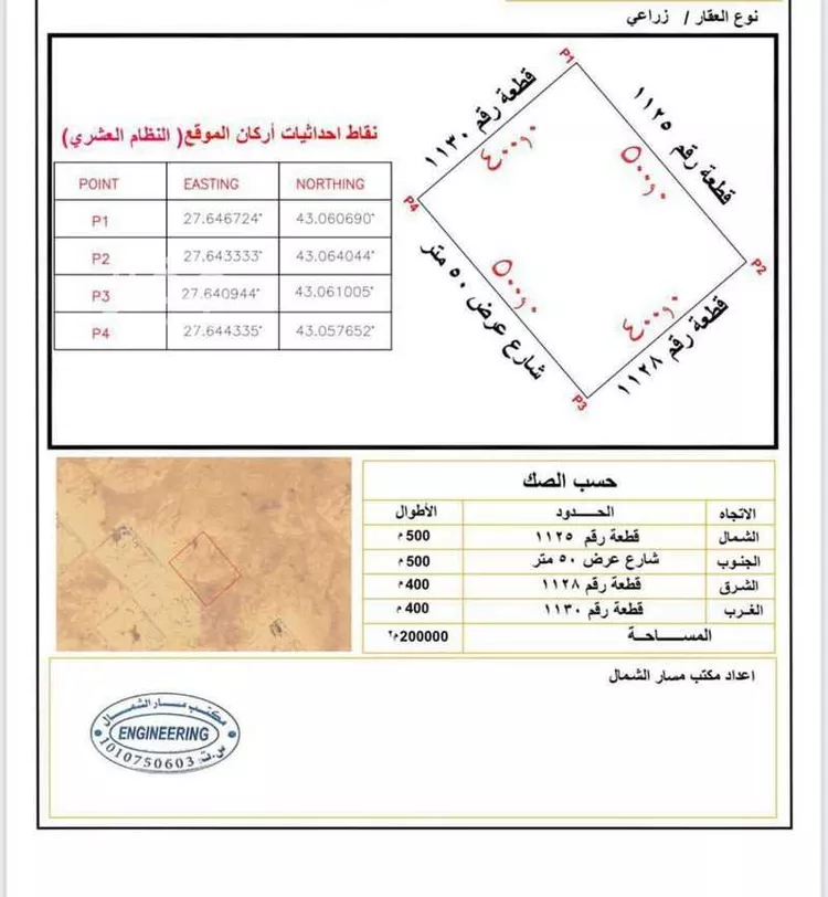أرض للبيع في شارع 1111, حي الخوير, مدينة الخوير, منطقة حائل صورة 4