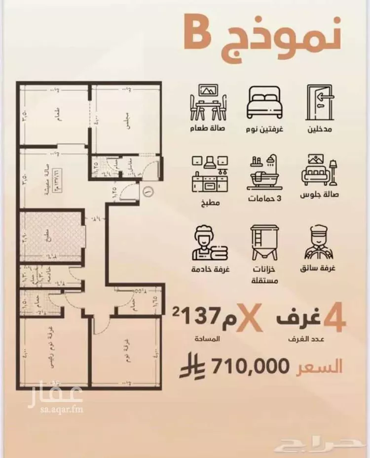شقة للبيع في شارع رافع بن عنتره, حي النعيم, مدينة جدة, منطقة مكة المكرمة صورة 2