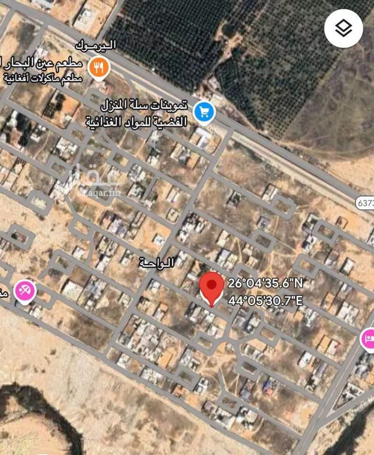 أرض للبيع في شارع عمرو بن قيس بن خارجة الخزرجي, حي الواحة, مدينة عنيزه, منطقة القصيم