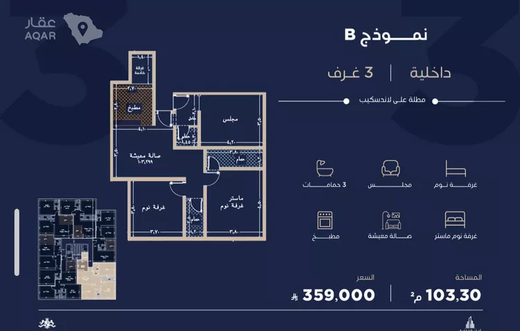 شقة للبيع في شارع عبد الرحمن بن سلمة, حي الياقوت, مدينة جدة, منطقة مكة المكرمة 4