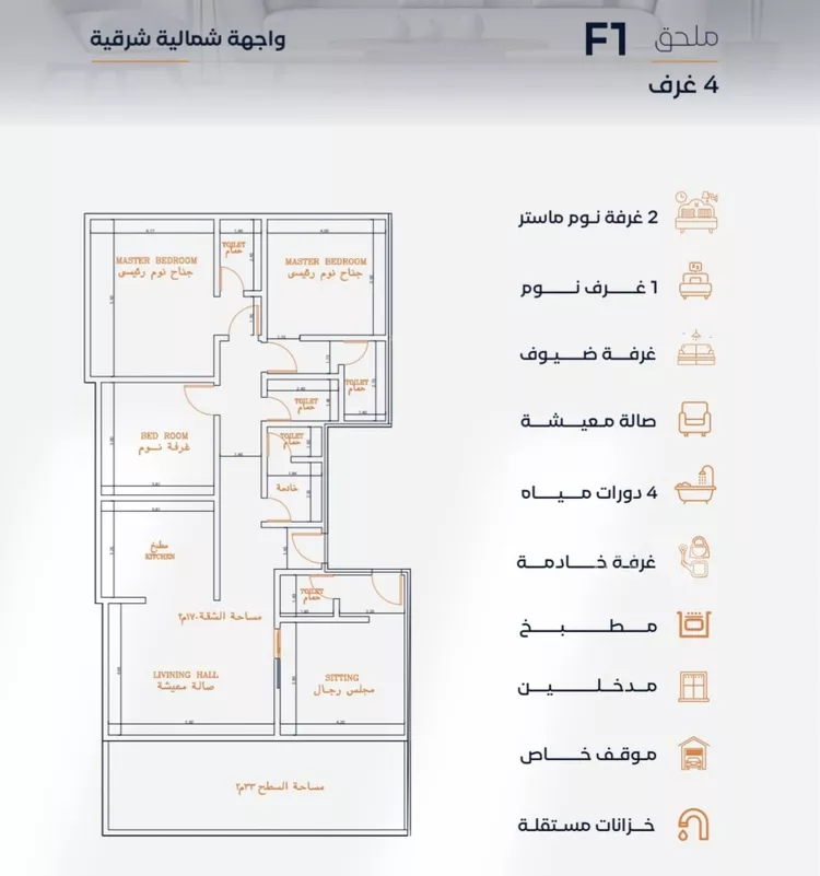شقة للبيع في شارع العمرى, حي الفيصلية, مدينة جدة, منطقة مكة المكرمة 2