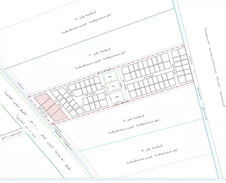 أرض للبيع في شارع طريق ابوحدرية, حي الظهران, مدينة الظهران, المنطقة الشرقية