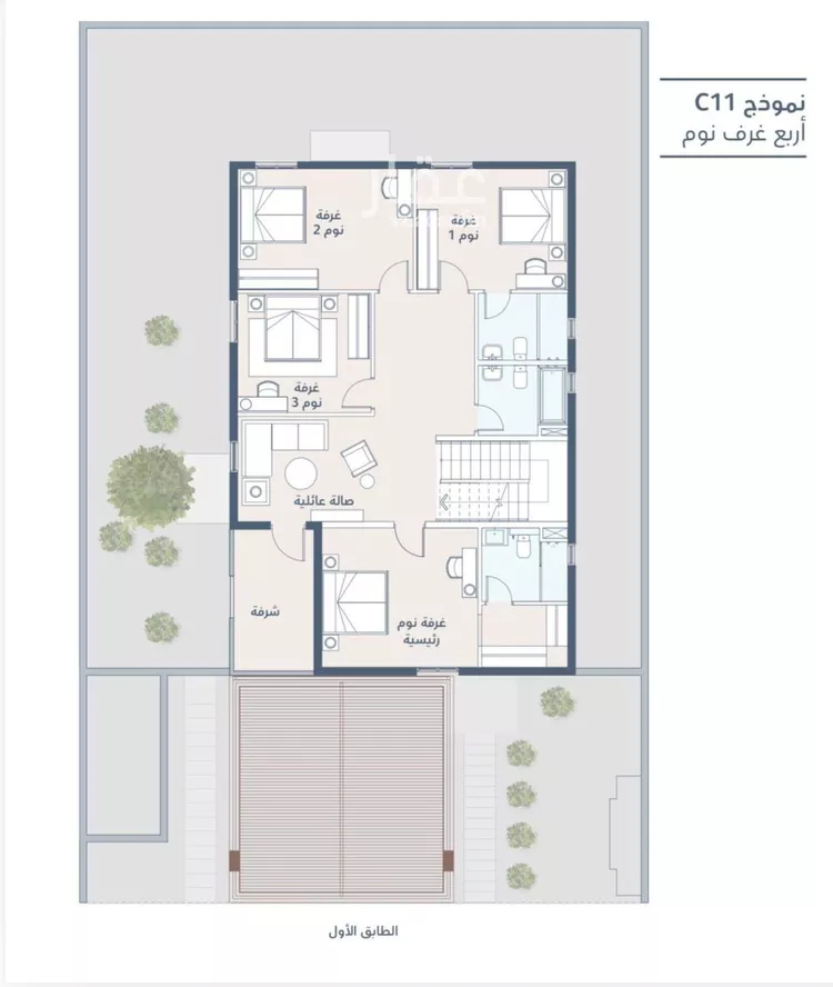 فيلا للبيع في شارع رقم 1072, حي سدرة, مدينة الرياض, منطقة الرياض صورة 3