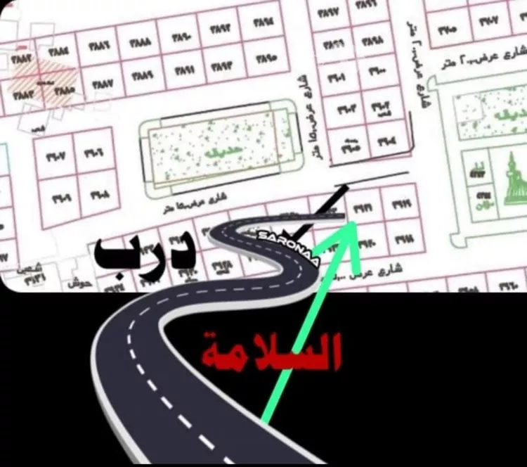 أرض للبيع في شارع حذيفة بن الازدي البارقي, حي المرجانية, مدينة رابغ, منطقة مكة المكرمة