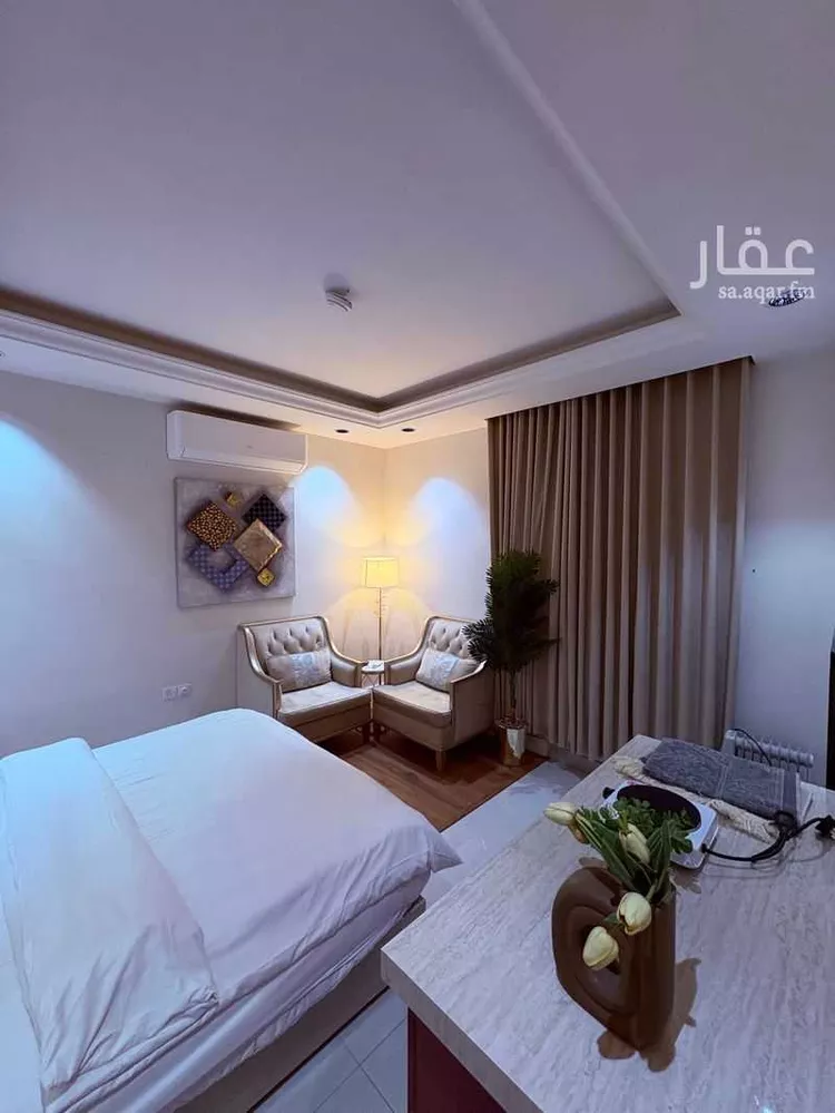 استديو مفروش للحجز في شارع ابن المنذر ، حي عكاظ ، الرياض ، منطقة الرياض صورة 5
