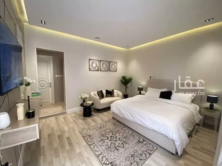 استديو مفروش للحجز في شارع عبدالله بن شهيوين, الملقا, الرياض