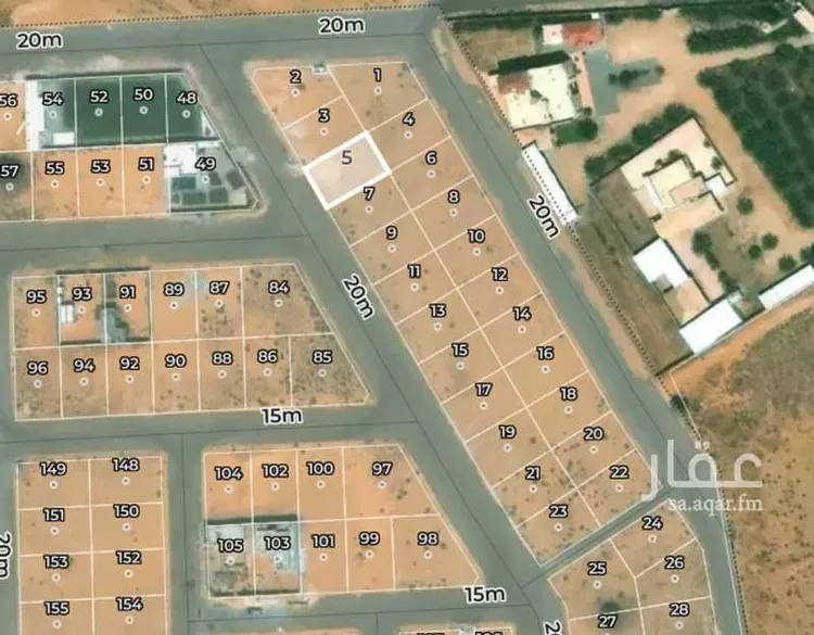 Land for Sale in Buraydah Ash Shiqah صورة 3