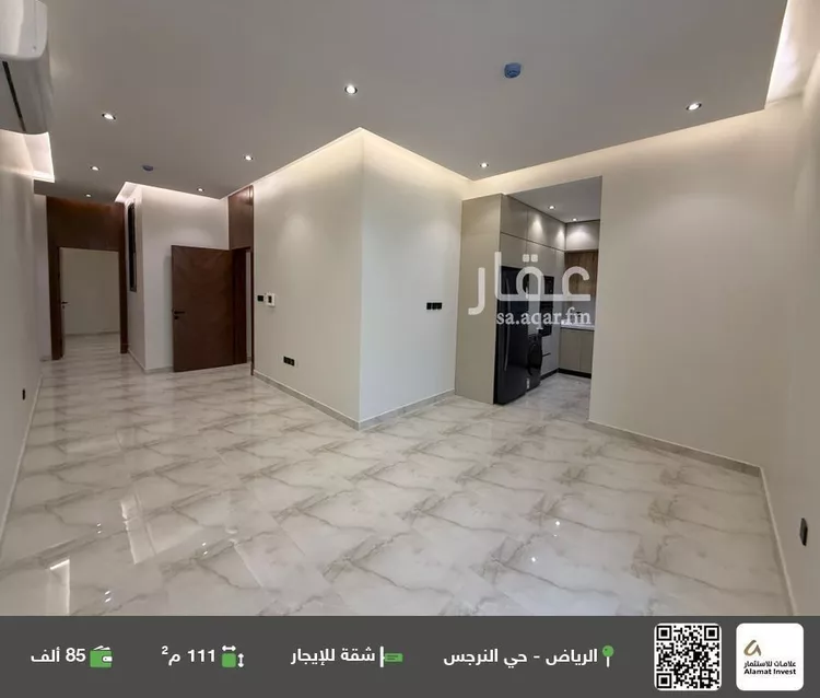 شقة للإيجار في شارع الحارث بن عبدالرحمن, حي النرجس, مدينة الرياض, منطقة الرياض
