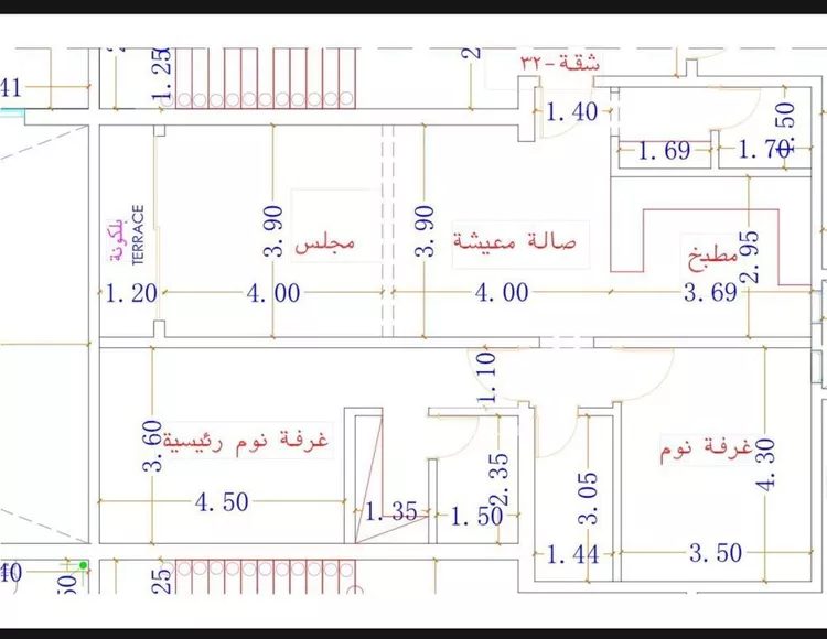 شقة للإيجار في شارع شعيب بن أبي مرة, حي النرجس, مدينة الرياض, منطقة الرياض صورة 2