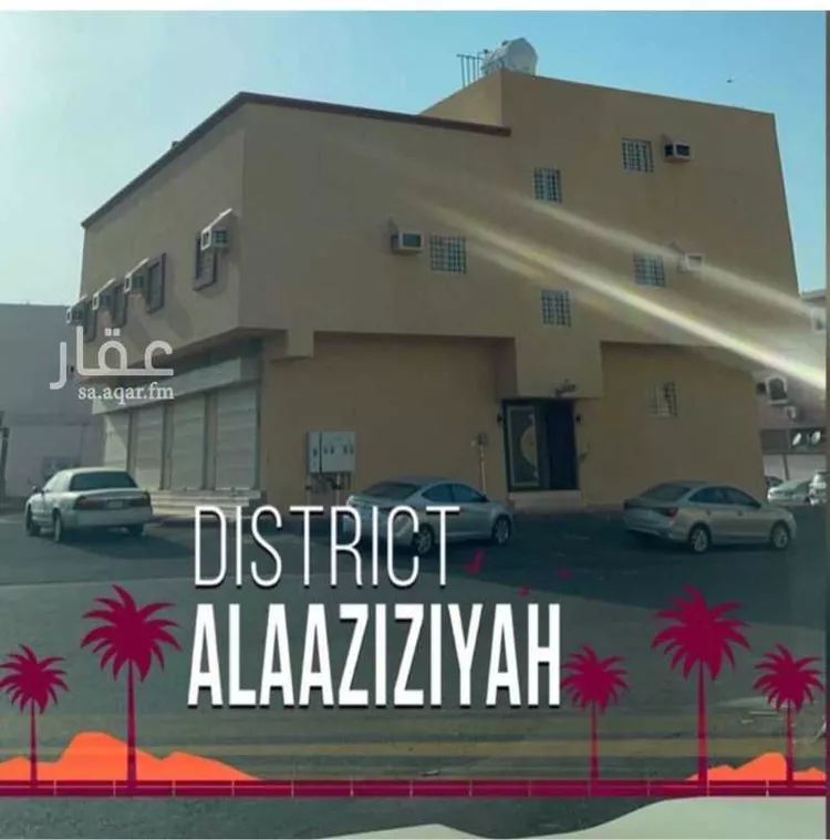 شقة للإيجار في شارع عبدالرحمن ابن عمرو ابن معاد, حي العزيزية, مدينة المدينة المنورة, منطقة المدينة المنورة