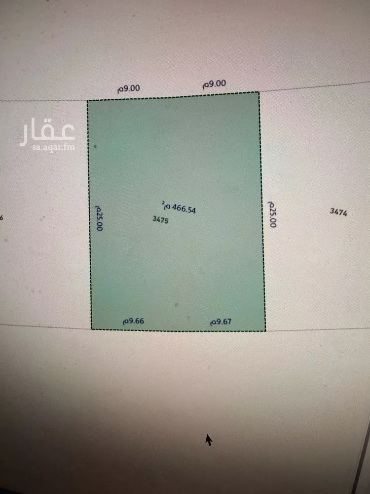 أرض للبيع في شارع محمد بن أحمد الحجازي, حي المهدية, مدينة الرياض, منطقة الرياض صورة 3