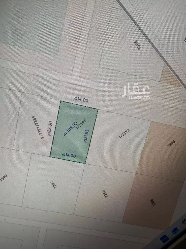 أرض للبيع في شارع عبدالرحمن بن حسن الفتني, حي المهدية, مدينة الرياض, منطقة الرياض صورة 5