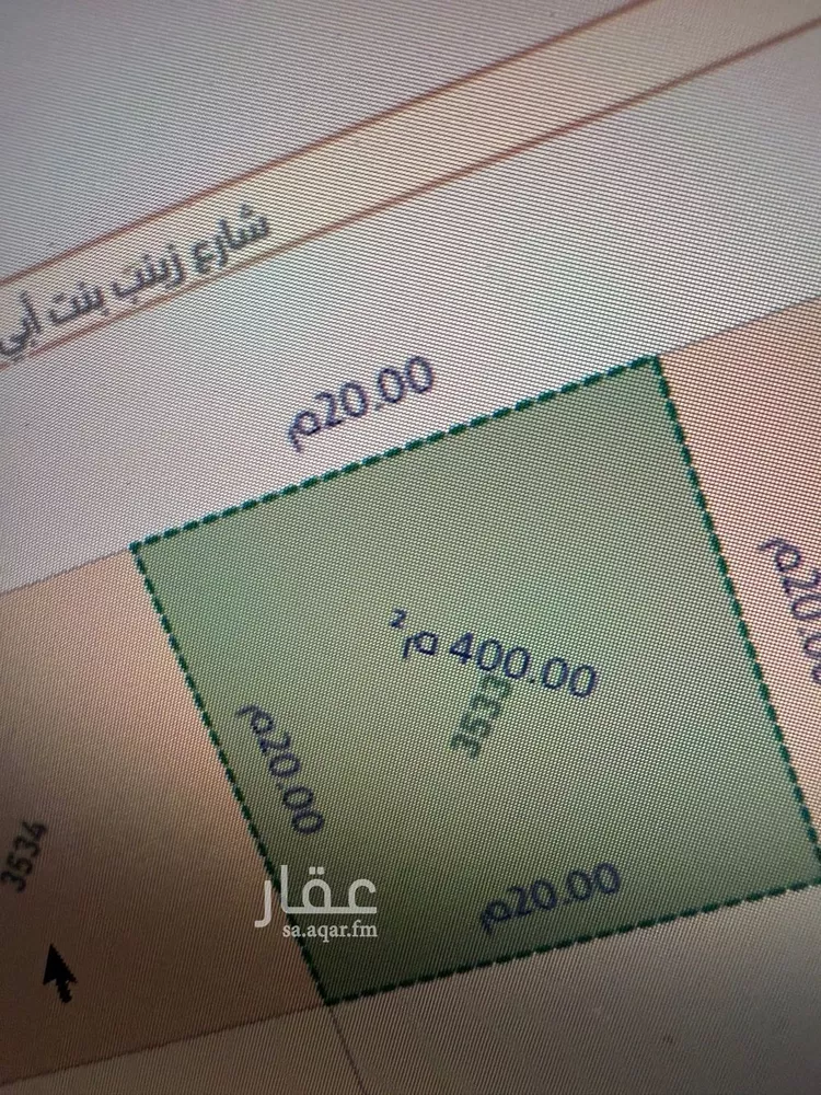 أرض للبيع في شارع زينب بنت أبي سلمة, حي المهدية, مدينة الرياض, منطقة الرياض صورة 3