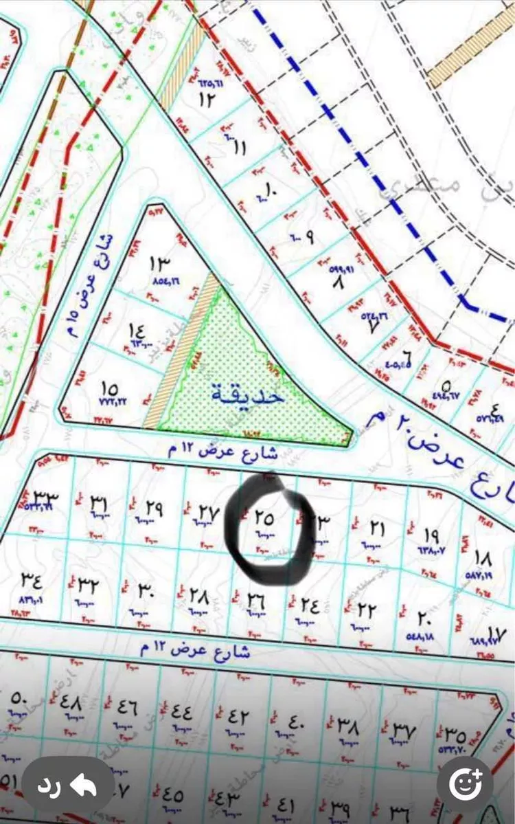 أرض للبيع في شارع 69 العقيق ، حي قرى آل غليظ ، أبها ، منطقة عسير صورة 2