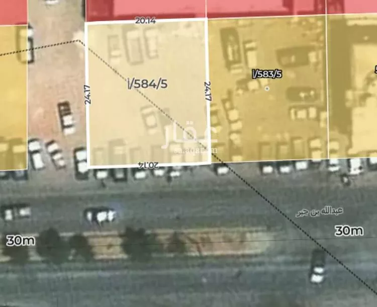 أرض للإيجار في شارع عبدالله بن الزبير, حي العريجاء الغربي, مدينة الرياض, منطقة الرياض