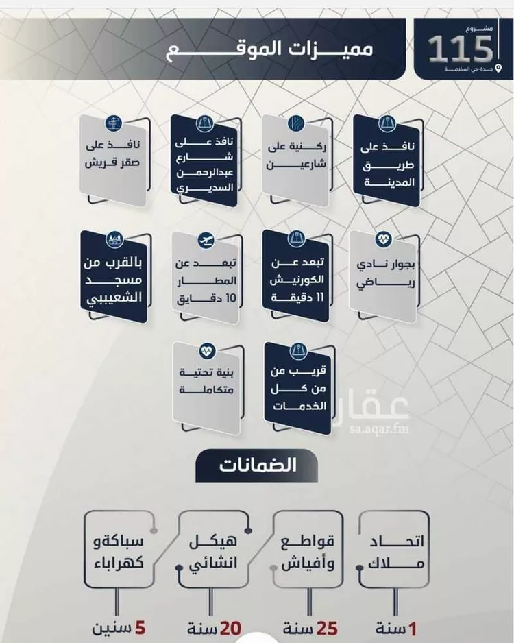 شقة للبيع في شارع اعلام الفصاحه, حي السلامة, مدينة جدة, منطقة مكة المكرمة صورة 2