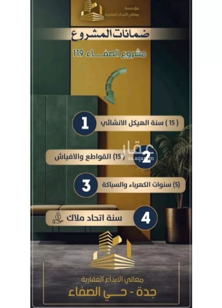شقة للبيع في شارع إبن ثابت, حي الصفاء, مدينة جدة, منطقة مكة المكرمة صورة 4