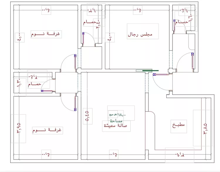 شقة للبيع في شارع سهل بن حنيف ، حي الورود ، جدة ، جدة 6