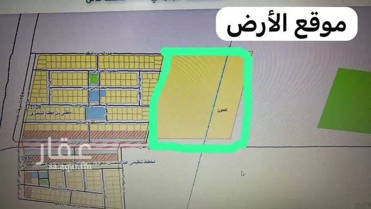 أرض للبيع في شارع شارع ابي الفرج العدل, حي السويفلة الجديد, مدينة حائل, منطقة حائل صورة 2