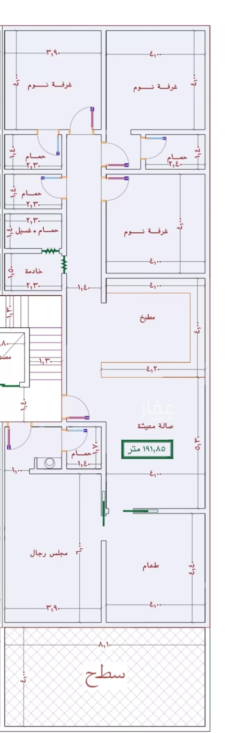 شقة للبيع في حي الجامعة, مدينة جدة, منطقة مكة المكرمة صورة 3