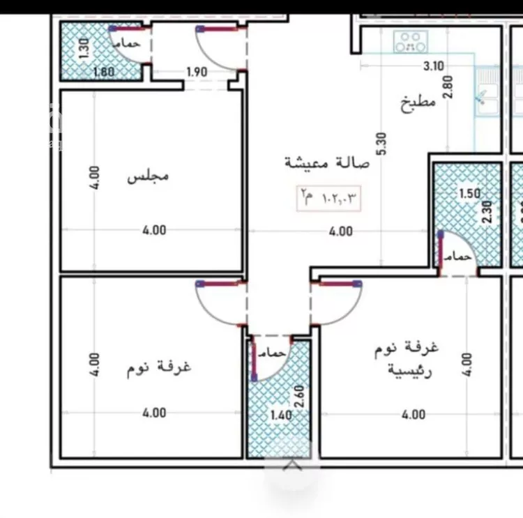 شقة للبيع في شارع الواحة, حي الواحة, مدينة جدة, منطقة مكة المكرمة