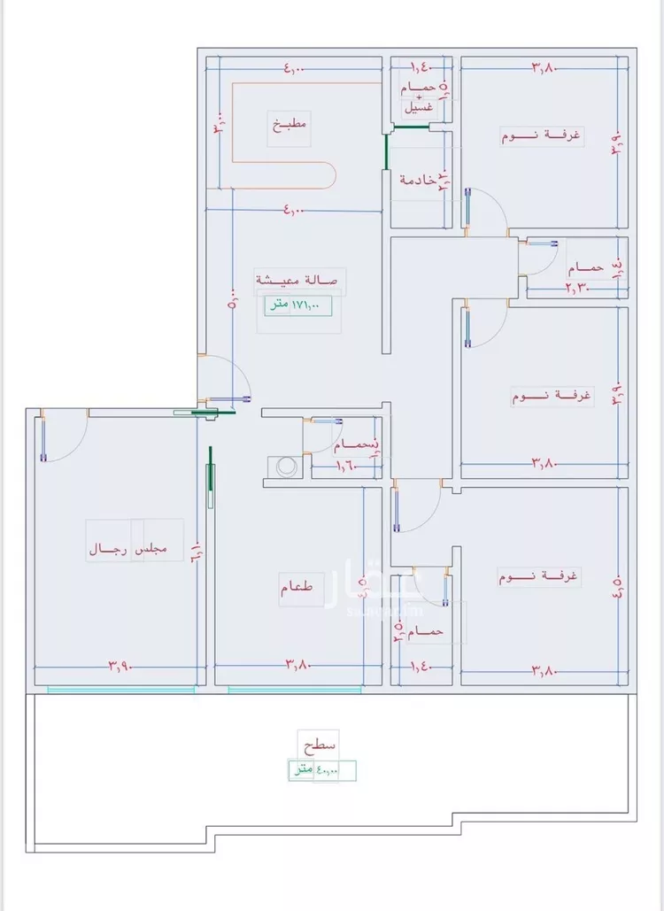 شقة للبيع في شارع الامير عبدالمجيد, حي الصواري, مدينة جدة, منطقة مكة المكرمة صورة 2