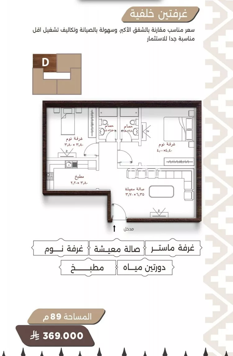 شقة للبيع في شارع اسيد بن الاخنس, حي النعيم, مدينة جدة, منطقة مكة المكرمة