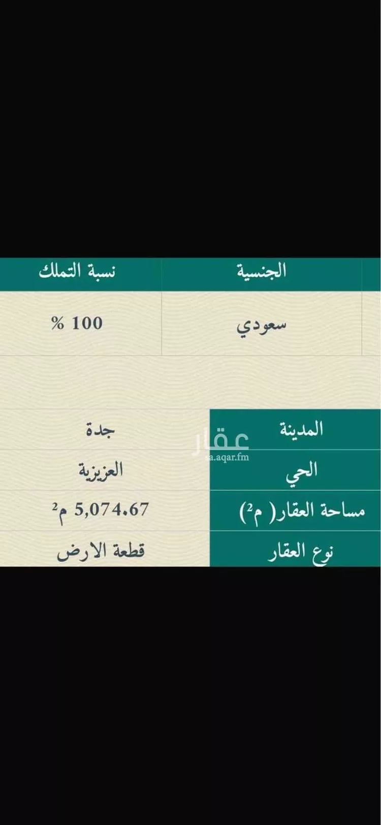 أرض للبيع في حي العزيزية ، جدة ، جدة صورة 2