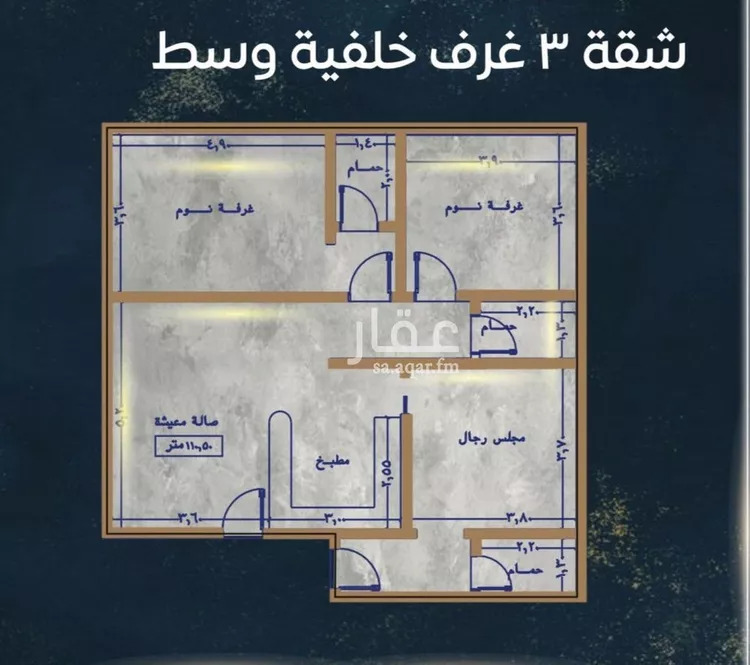 شقة للبيع في شارع الامير عبدالمجيد, حي الصواري, مدينة جدة, منطقة مكة المكرمة صورة 2