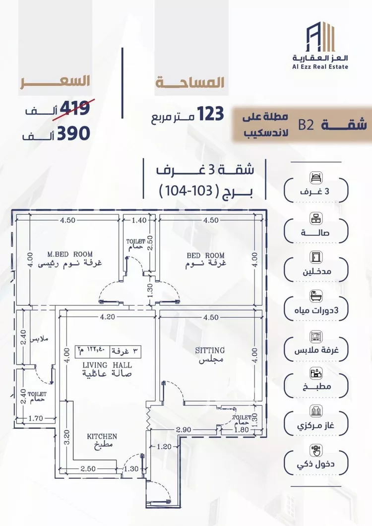 شقة للبيع في شارع الأمير عبدالعزيز بن عبدالل, حي الفيحاء, مدينة جدة, منطقة مكة المكرمة صورة 3