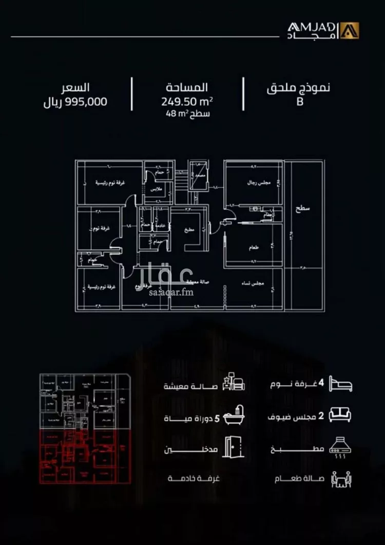 شقة للبيع في شارع زينب بنت العوام, حي الصفاء, مدينة جدة, منطقة مكة المكرمة صورة 2