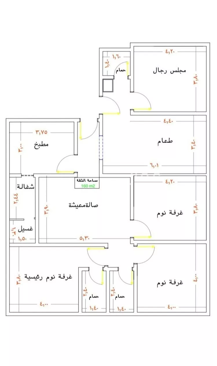 شقة للبيع في شارع محمد بن احمد الفارسي, حي النزهة, مدينة جدة, منطقة مكة المكرمة صورة 4