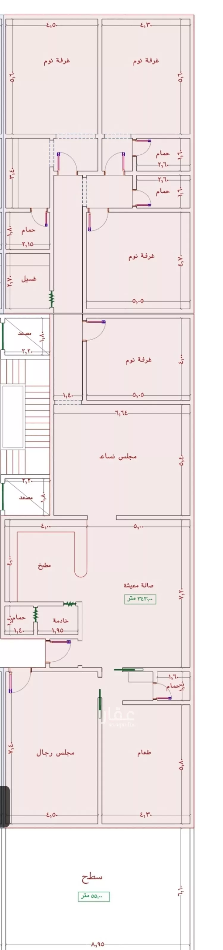 شقة للبيع في شارع عمر الخردلي, حي الجامعة, مدينة جدة, منطقة مكة المكرمة