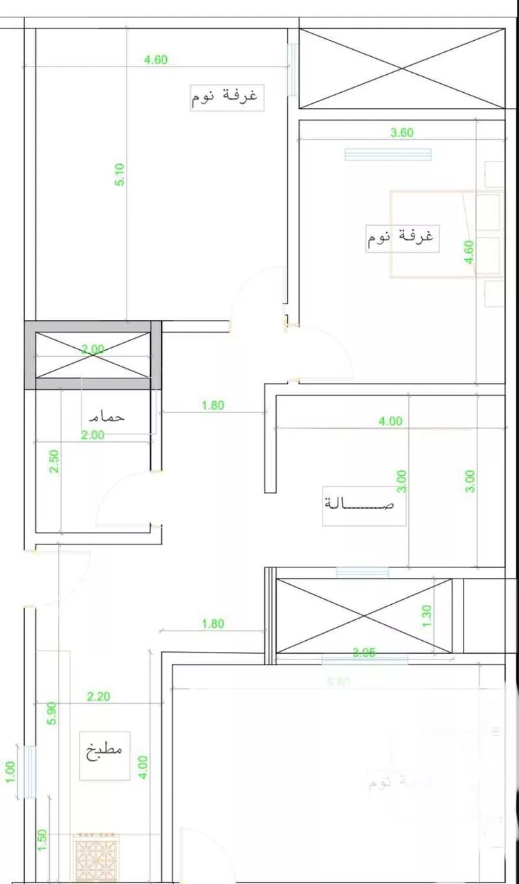 شقة للإيجار في شارع ابن العلم الزبيري, حي العود, مدينة الرياض, منطقة الرياض