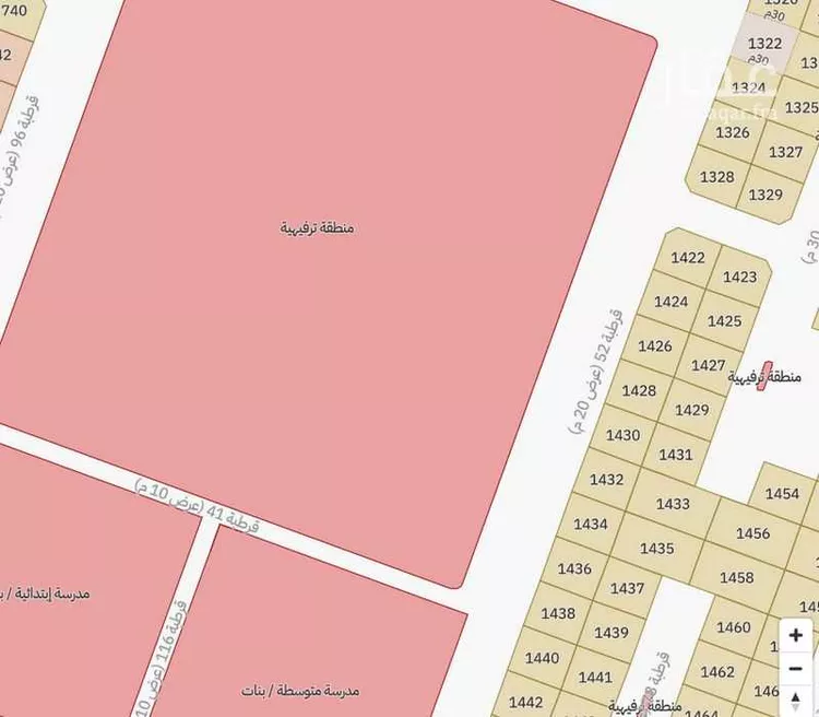 أرض للبيع في شارع قرطبة 52 ، حي قرطبة ، حفر الباطن ، حفر الباطن صورة 2
