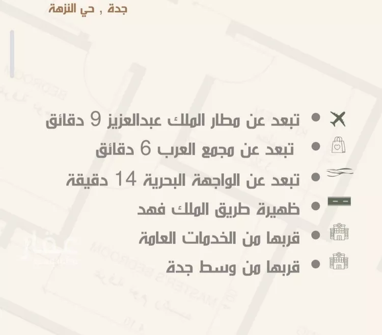 شقة للبيع في شارع الحوايه, حي النزهة, مدينة جدة, منطقة مكة المكرمة صورة 2