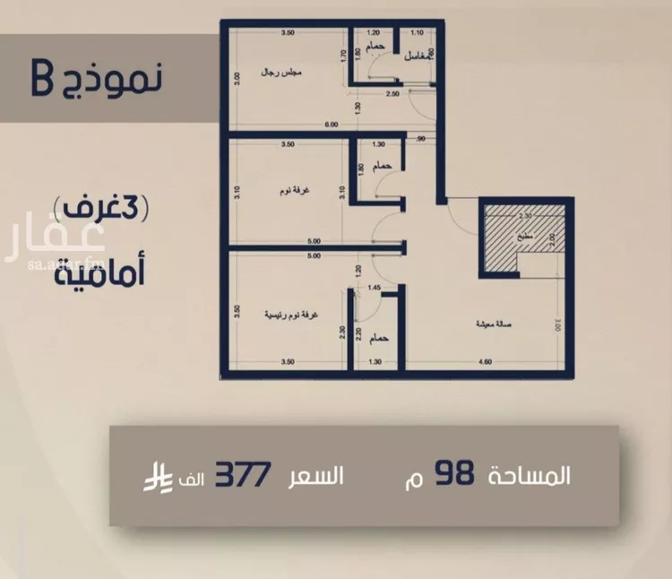 شقة للبيع في شارع أبي رافع الصائغ, حي الياقوت, مدينة جدة, منطقة مكة المكرمة